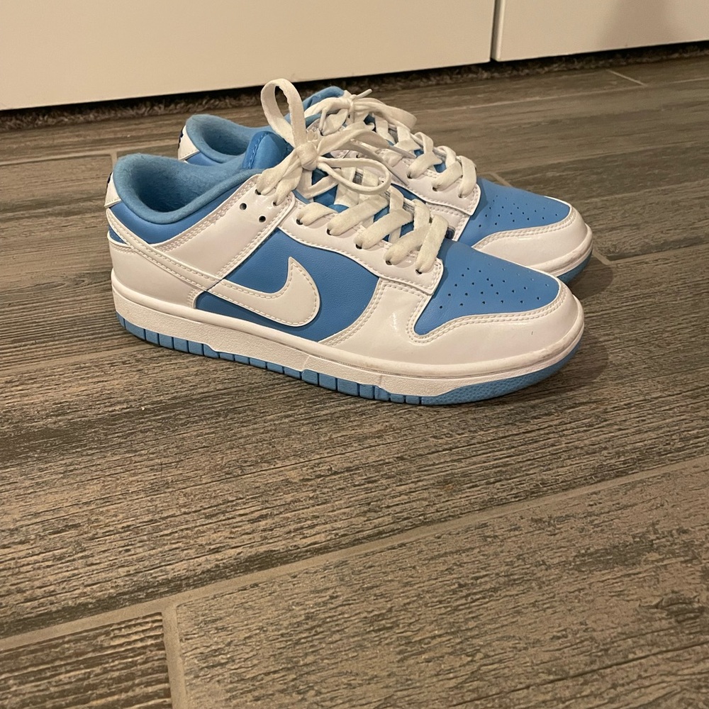 Nike Dunks Blue and White